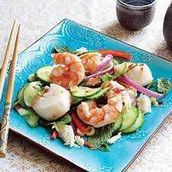 Seafood Salad - سلطة فواكة البحر