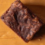 Peanut butter brownie