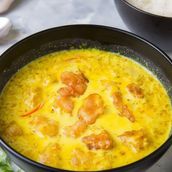 Hot Yellow Curry Eggplant