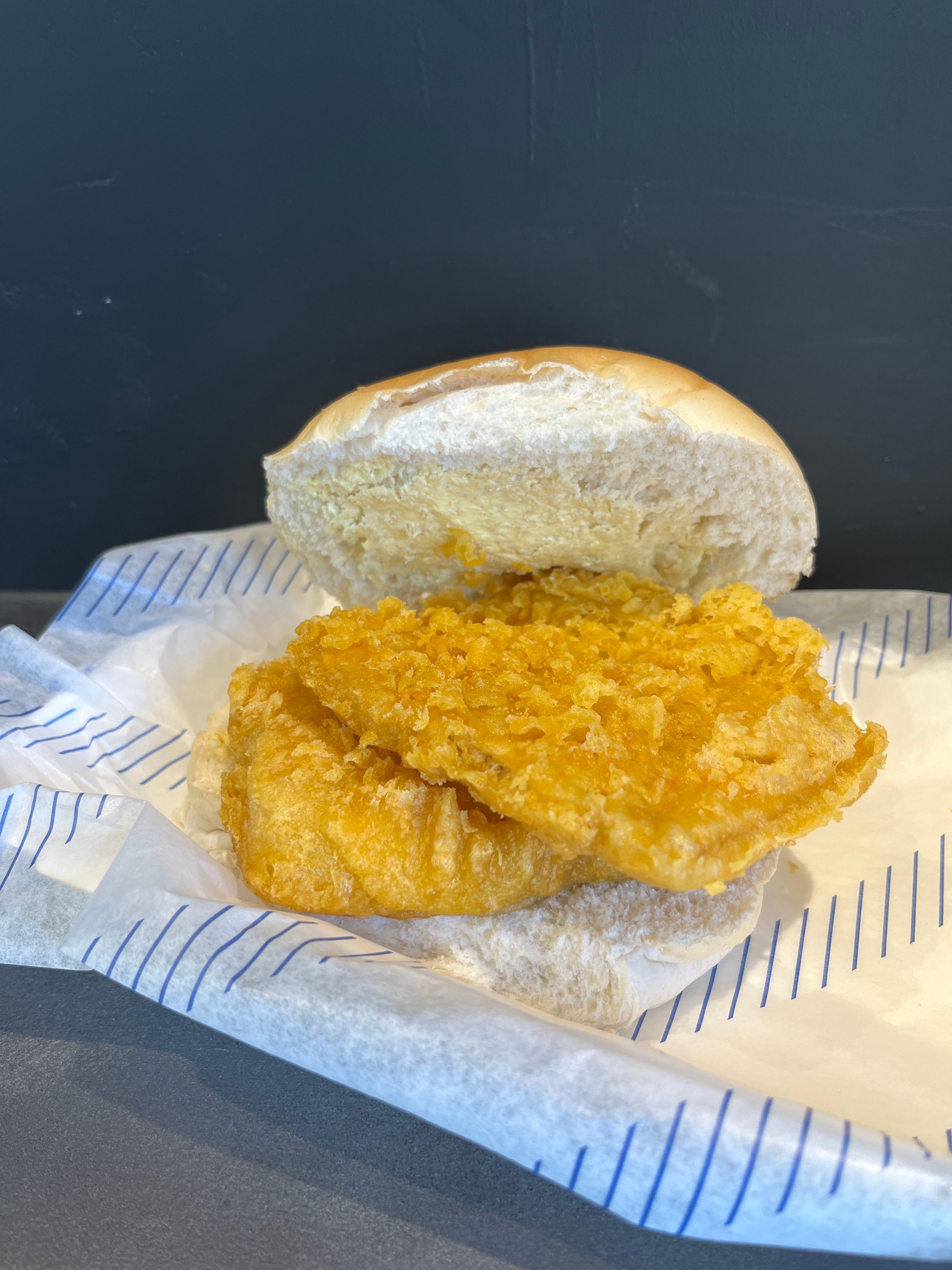 Scallop Butty