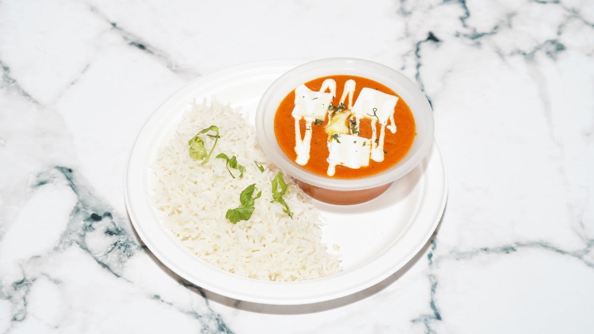 Paneer Makhani With Rice