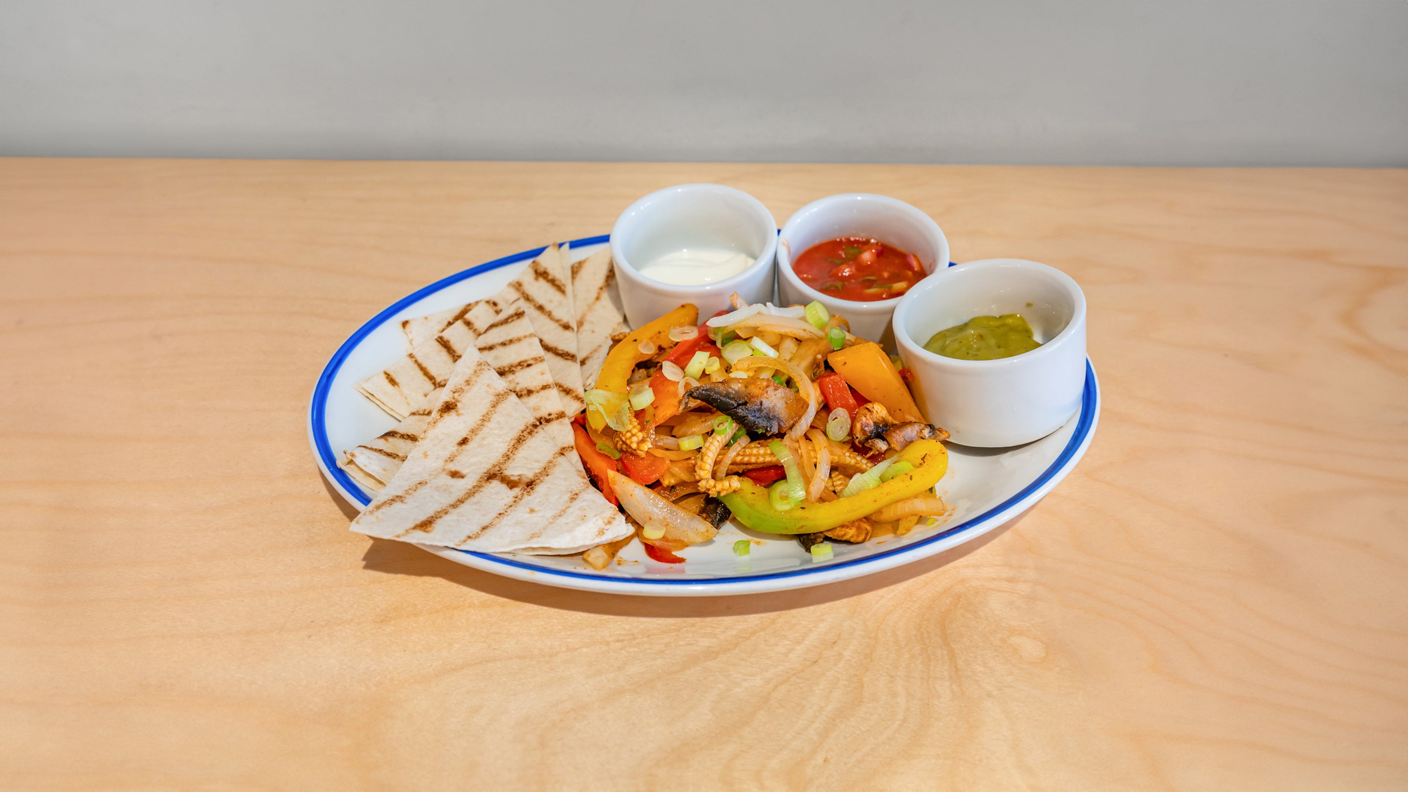 Mushroom and Vegetables Fajita