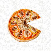Kebab Stuffer Pizza