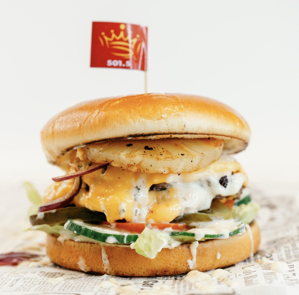 Hawaiian Beef Burger