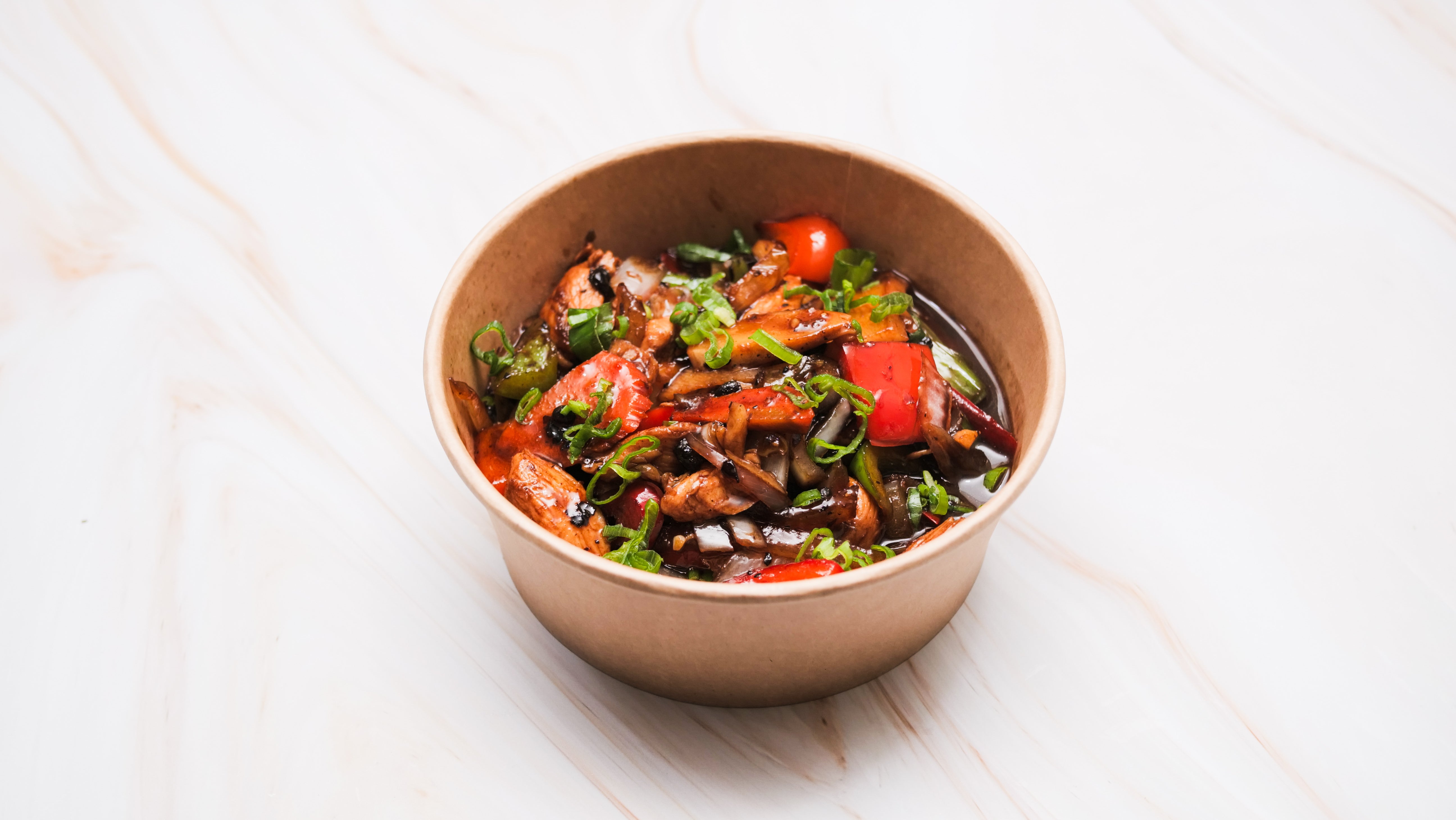 Chicken with Chilli in Black Bean Sauce