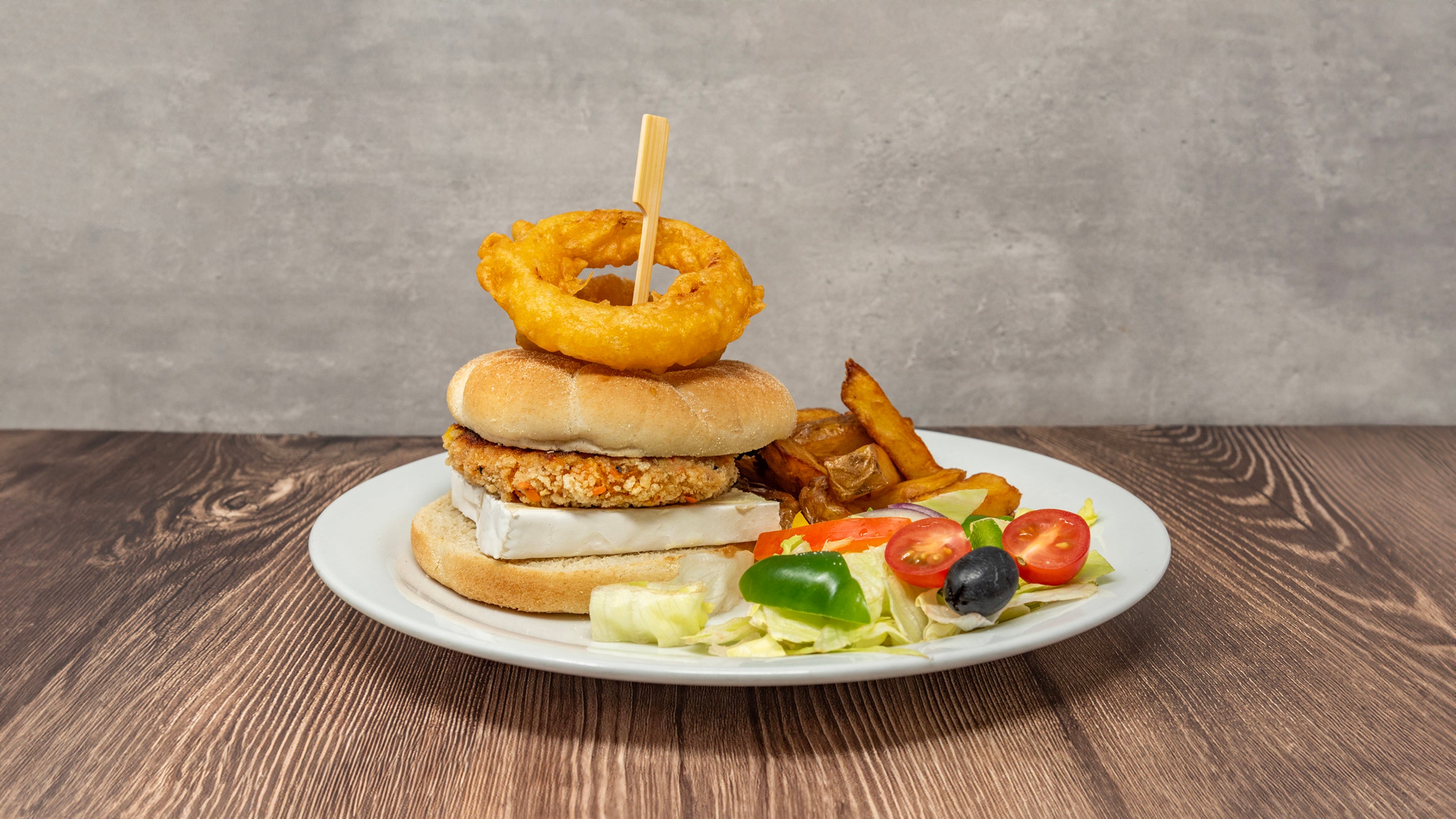 Vegetarian Burger (Vegan & V)