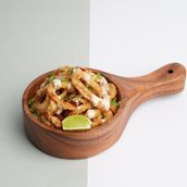 Crispy fried calamari