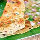 RAVA ONION MASALA DOSA