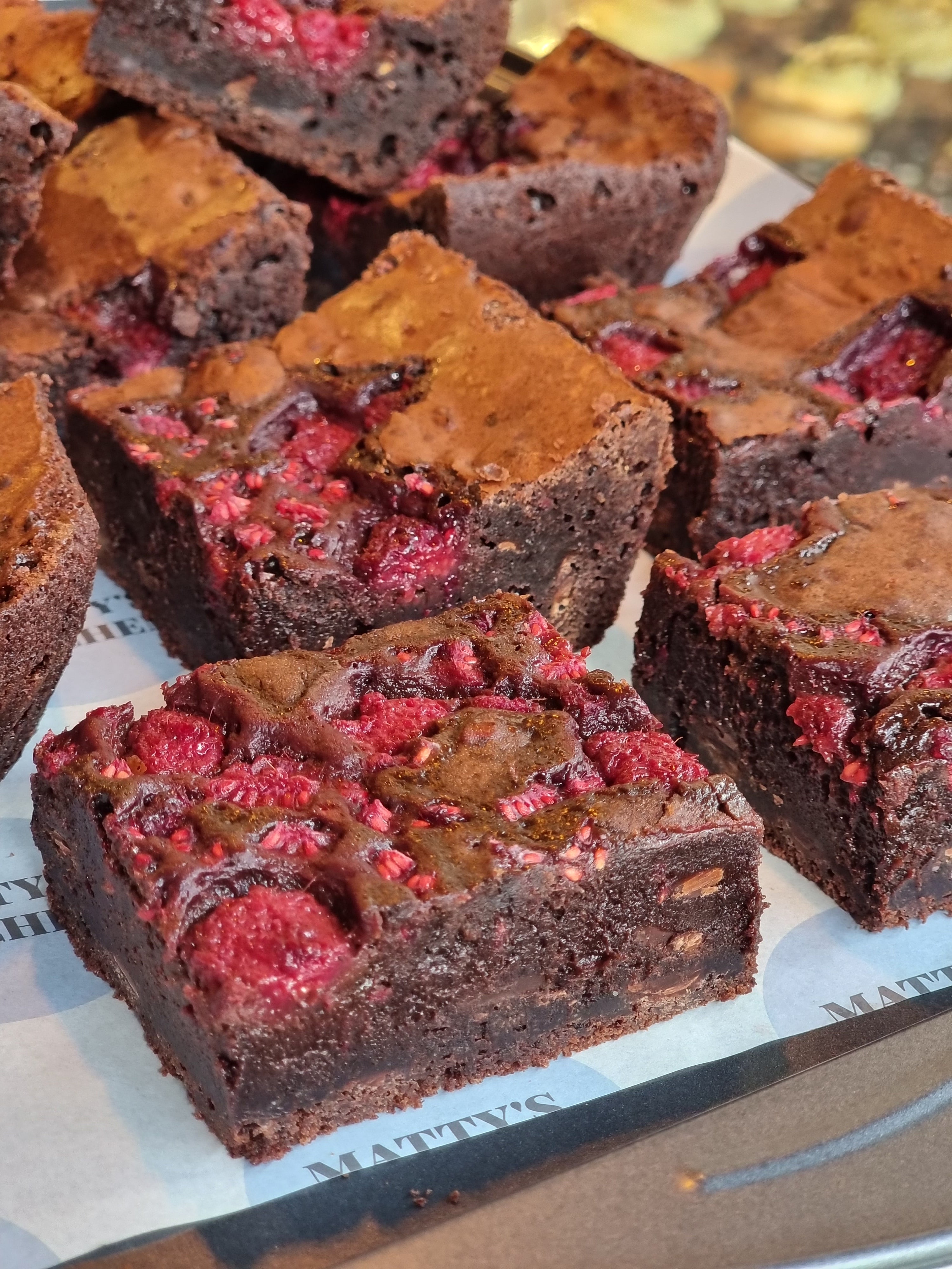 Raspberry Chocolate Brownie