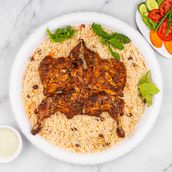Afghani Pulao With Full Chicken 4 Person	