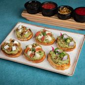 Assorted Guac on Toast