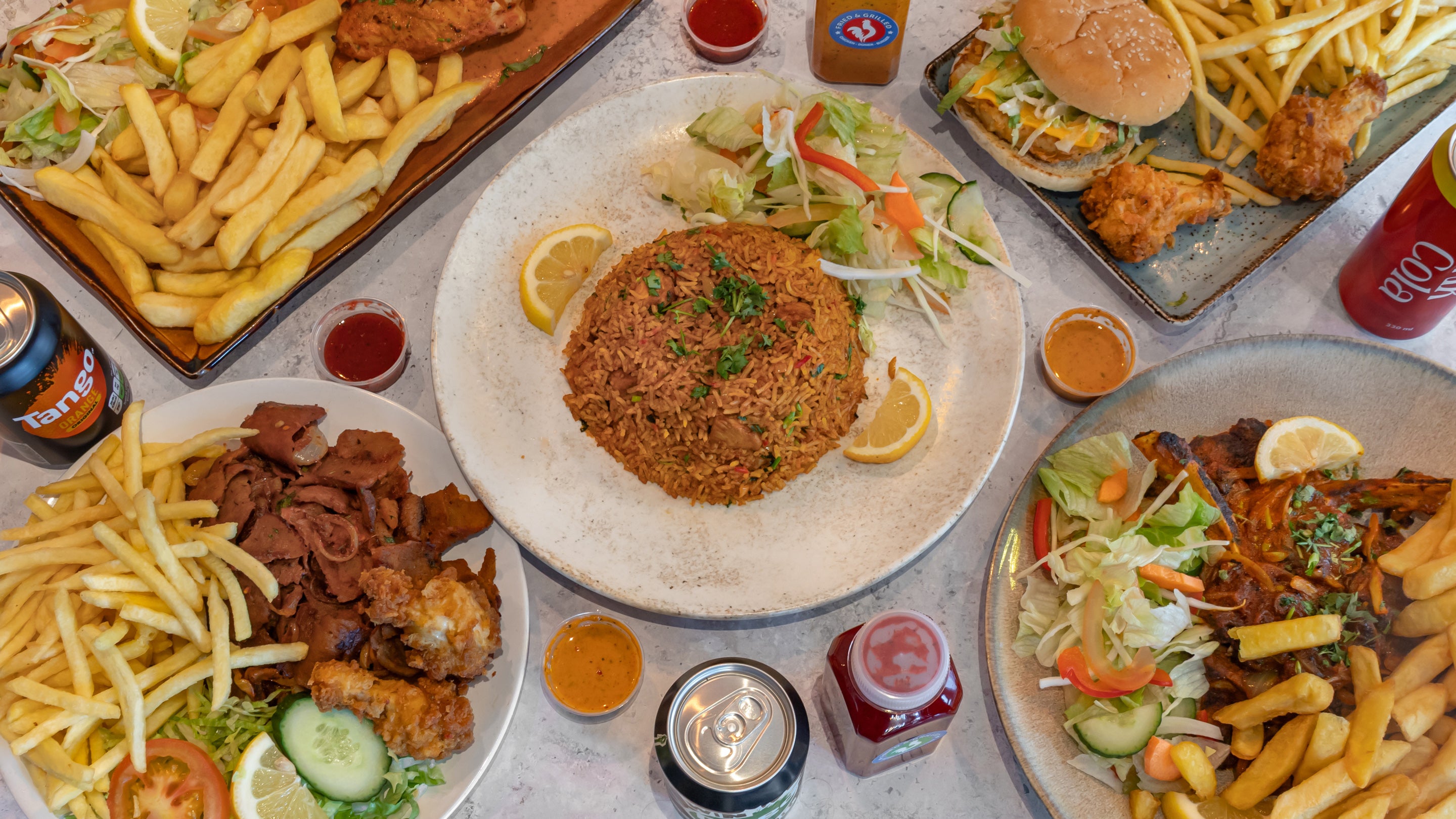 Fried and Grilled
