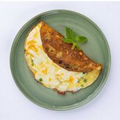 Veg & Cheese Omelette