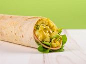 Smoked Turkey Egg Wrap