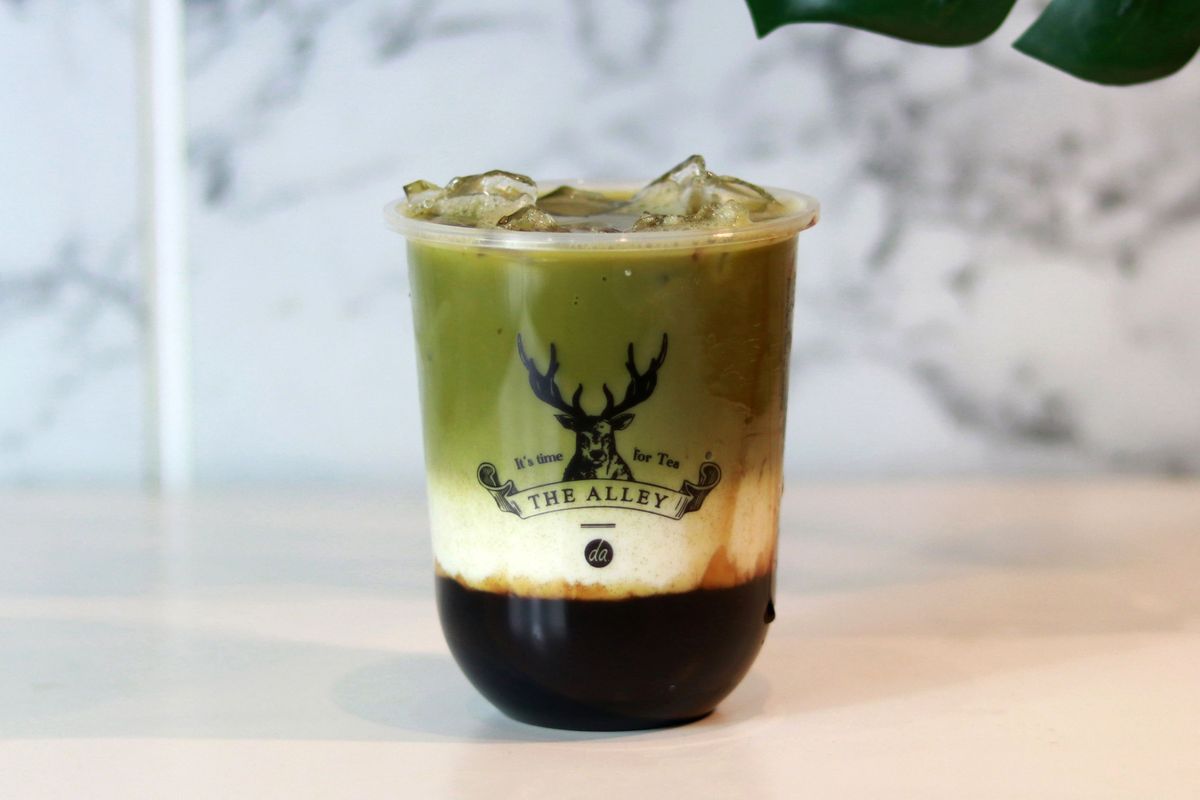 Matcha Brown Sugar Deerioca Milk  小鹿出抹