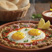 Foul Dish with Egg