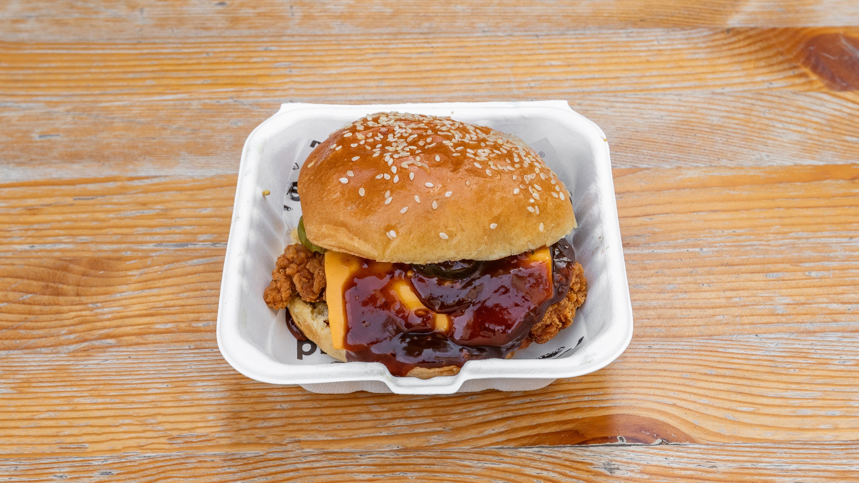 Korean Chicken Burger
