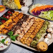 Chicken Plate with Mix Rice for 5 Persons