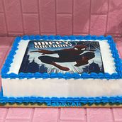Spider A 4 Cake 