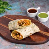 Soya Chaap Tikka Roll