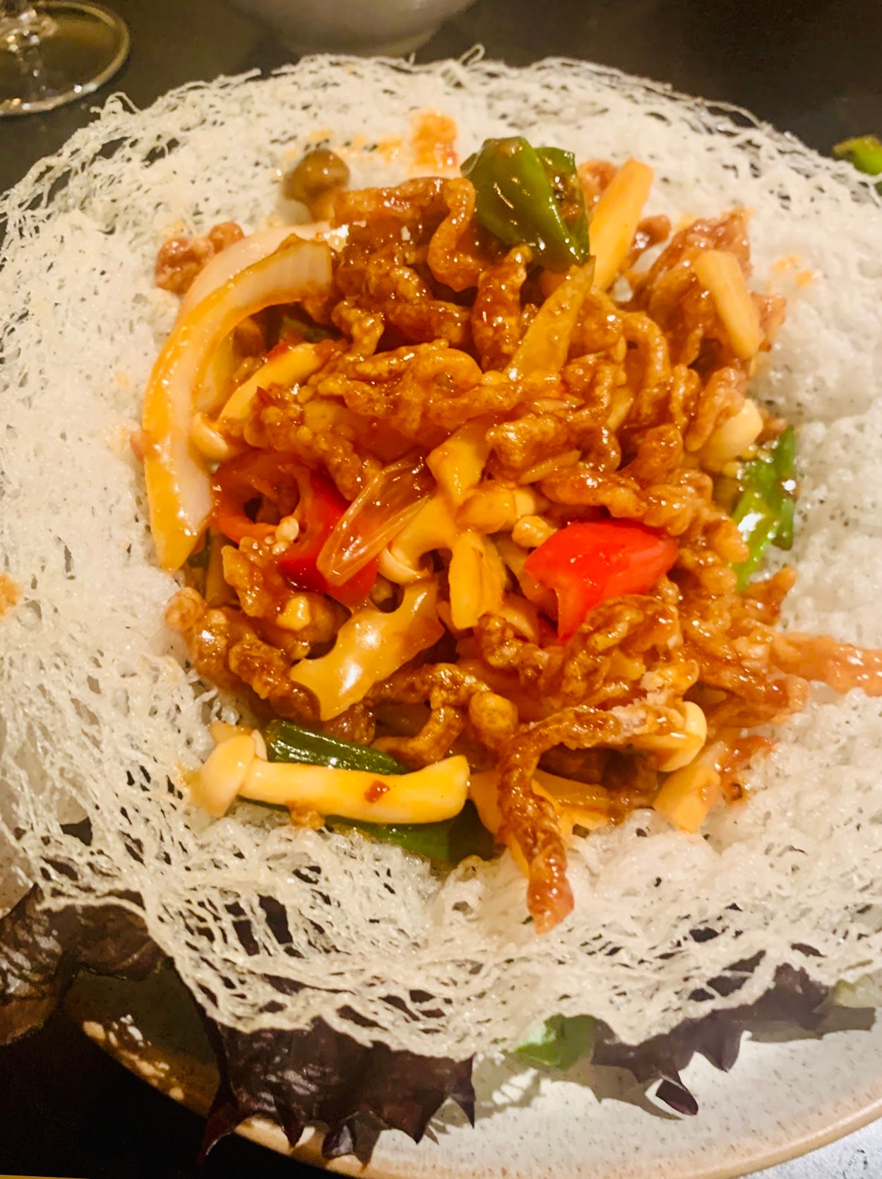[2002] Shredded Beef in Chilli Sauce - ⼲⽜丝 (s)