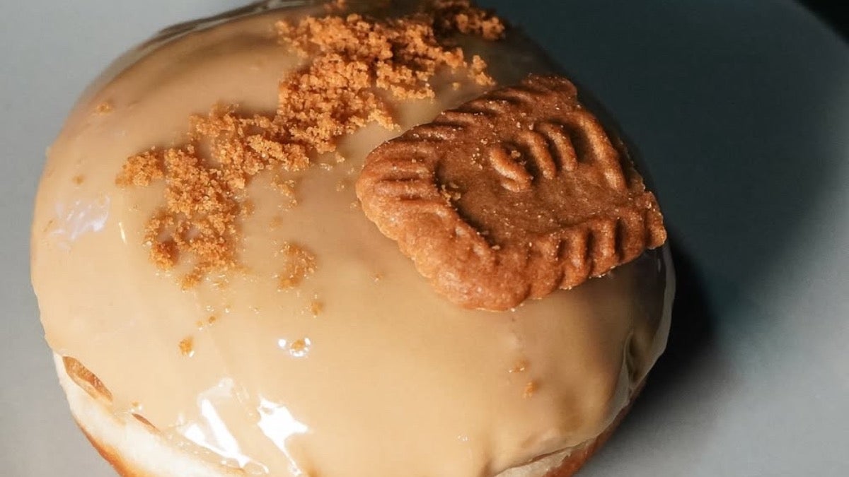 Vegan Biscoff Donut