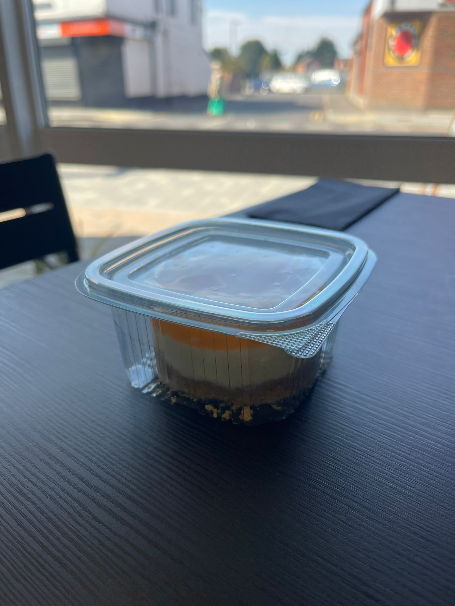 Mango cheesecake
