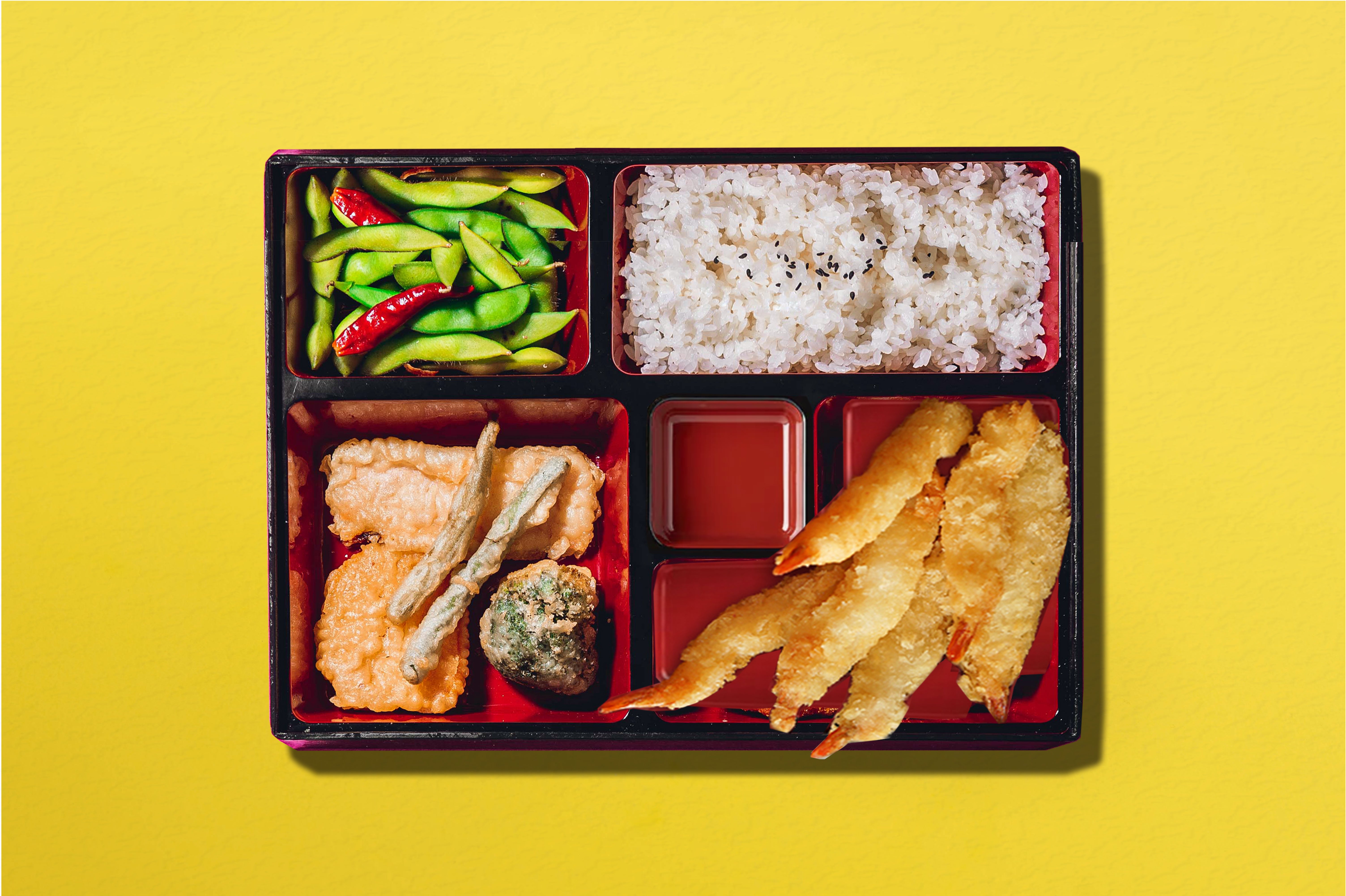 Tempura Prawn Bento