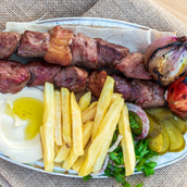 Lamb Cubes Platter
