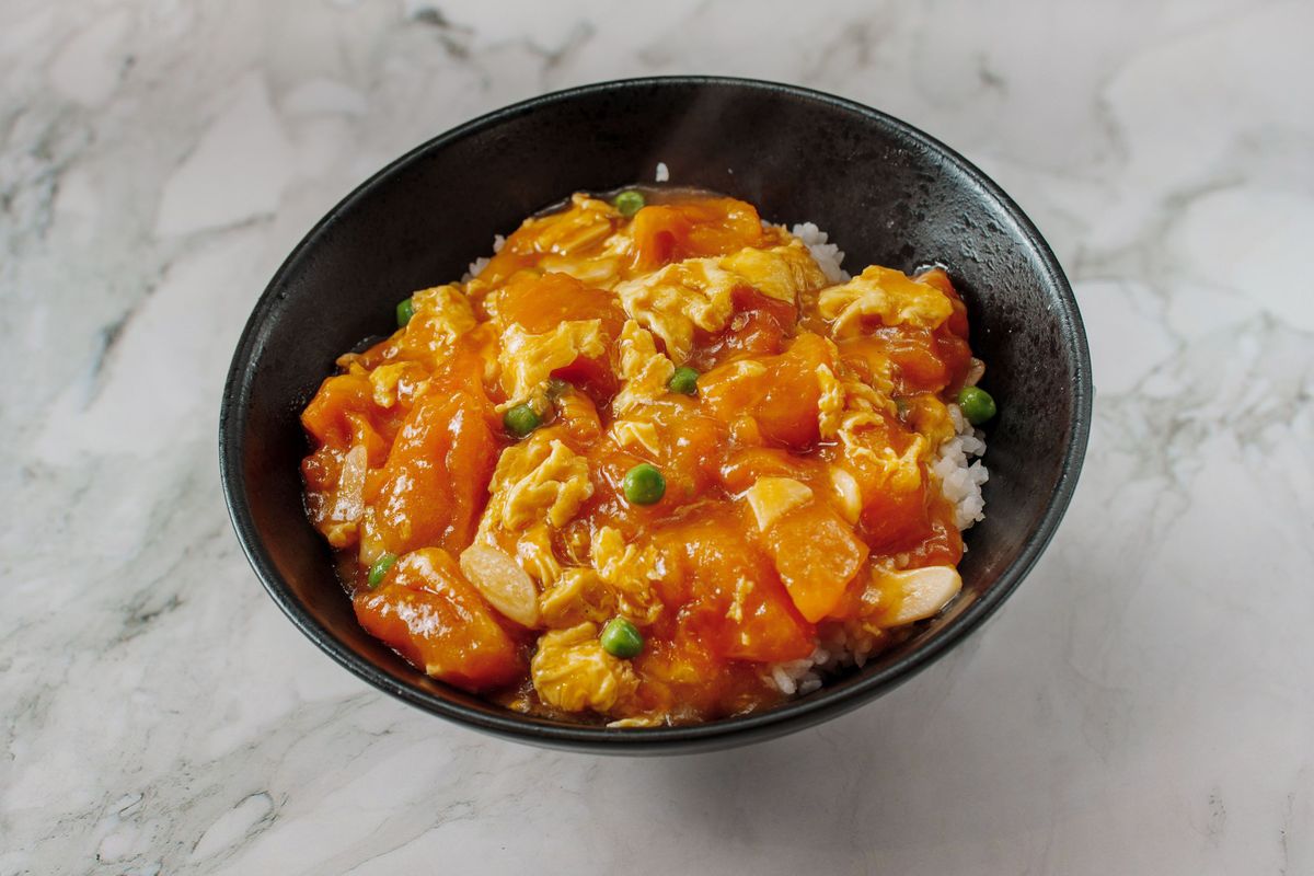 Tomato & Egg Rice 西红柿鸡蛋饭 