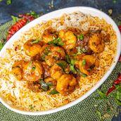 Shrimps Biriyani