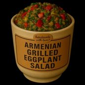 Armenian Grilled Eggplant Salad