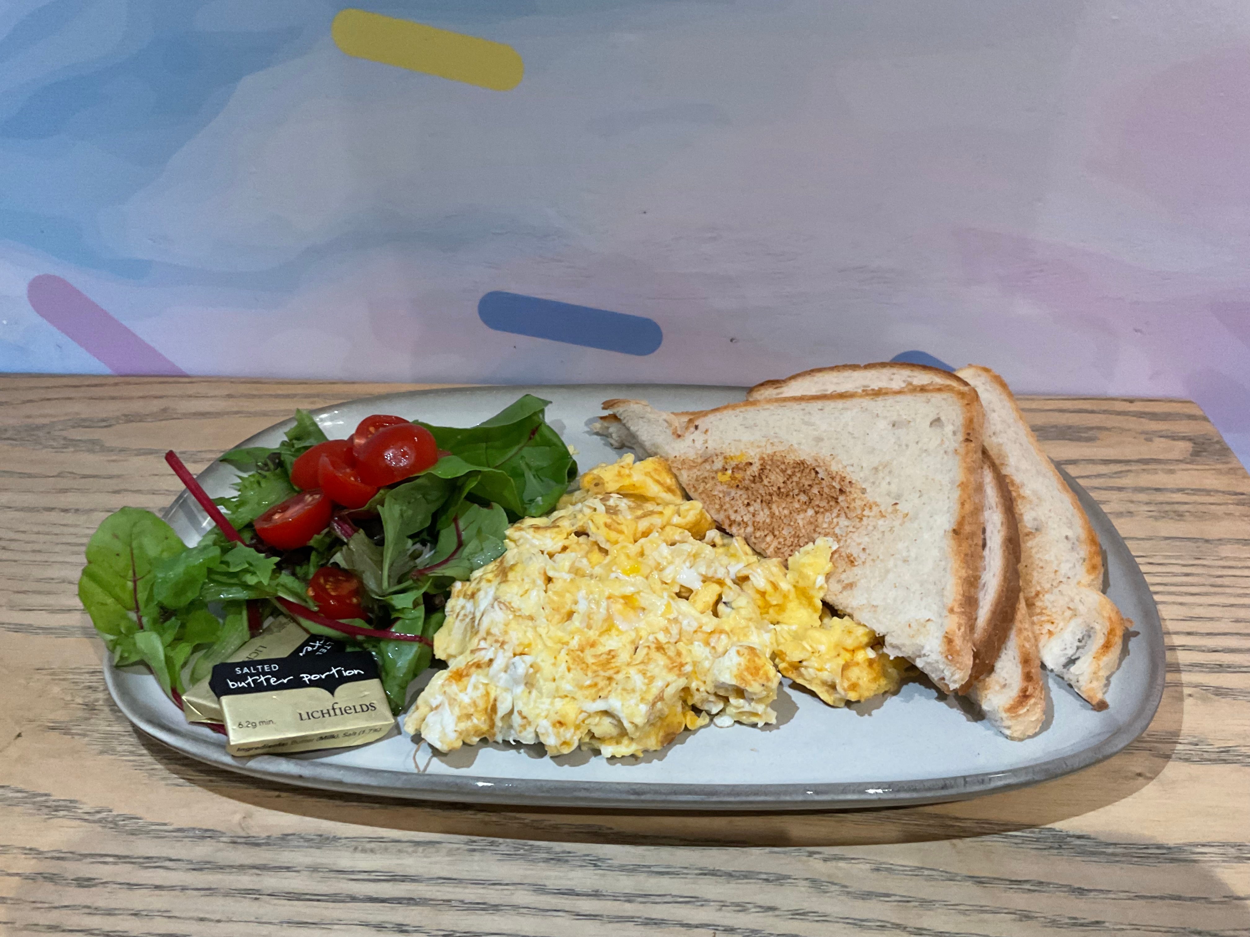 Scrambled eggs