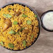 Mushroom Biryani