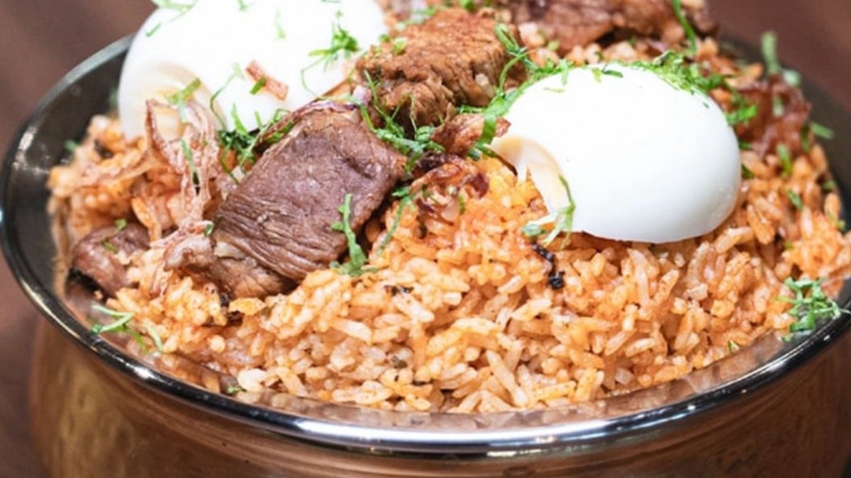 Beef Biryani