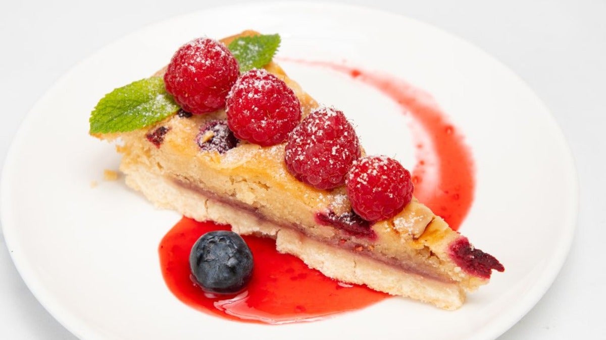 Raspberry Almond Frangipane Tart