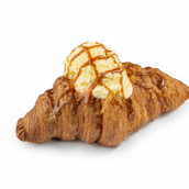 Croissant Plain With Ice Cream