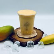 Milk With Banana And Mango 
