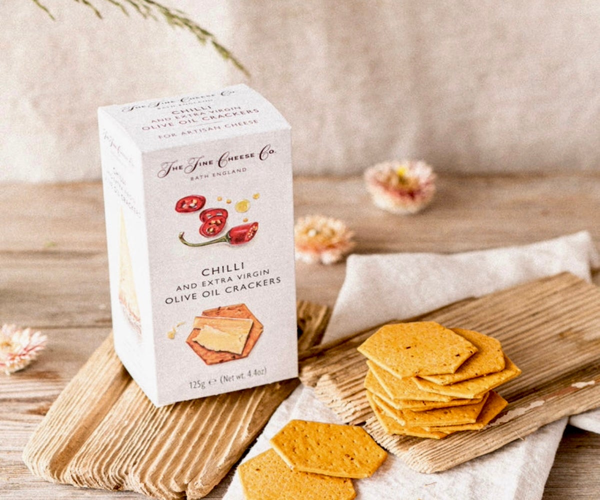 The Fine Cheese - Chilli and Extra Virgin Olive Oil Crackers