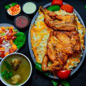 Afghani With Half Chicken BBQ Special