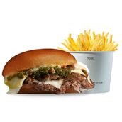 1 Honey Mabooch Burger & Fries