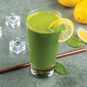 Lemon with Mint Juice