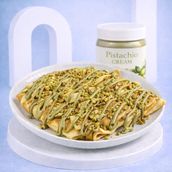 Pistachio Crepe