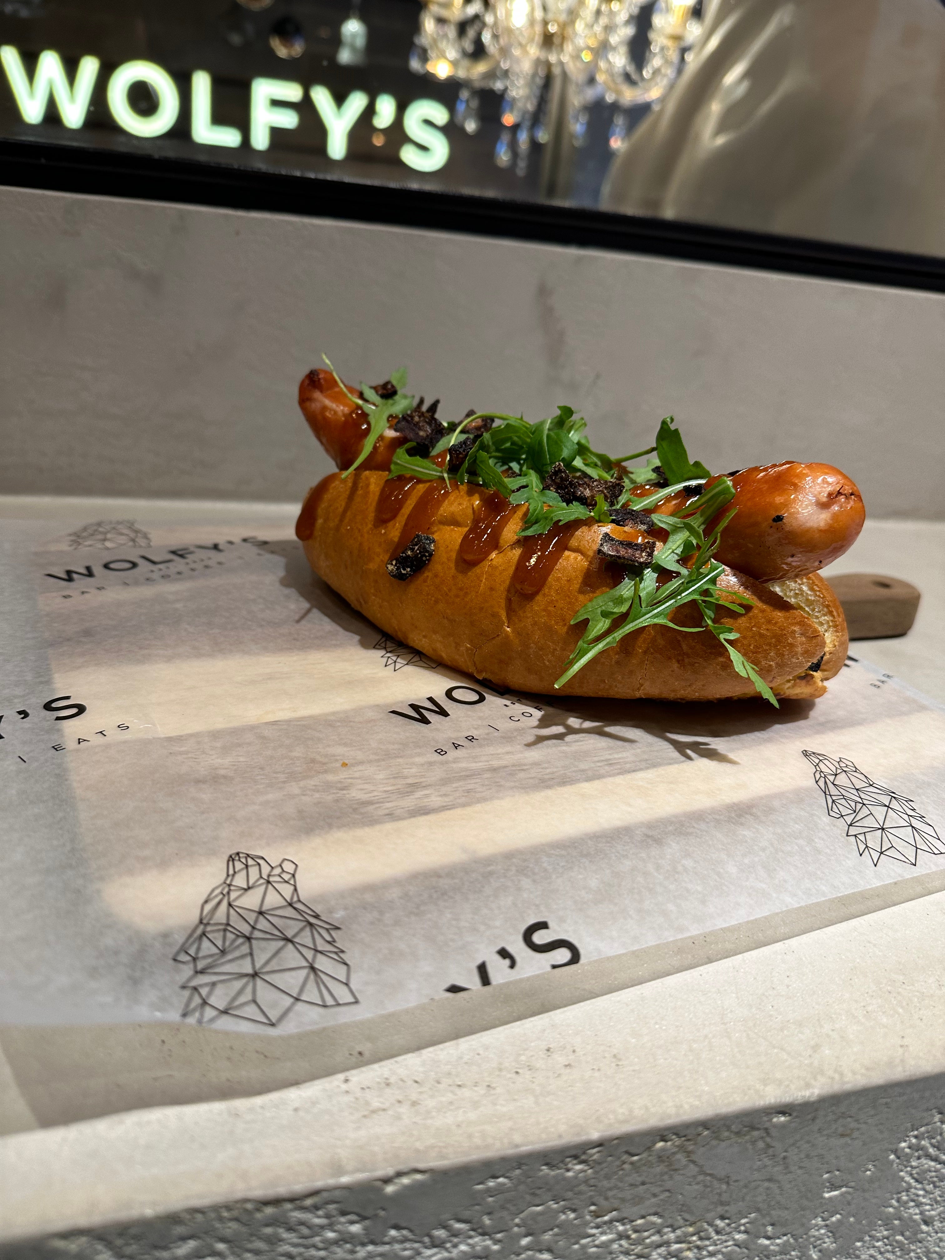 Curry Wurst dog