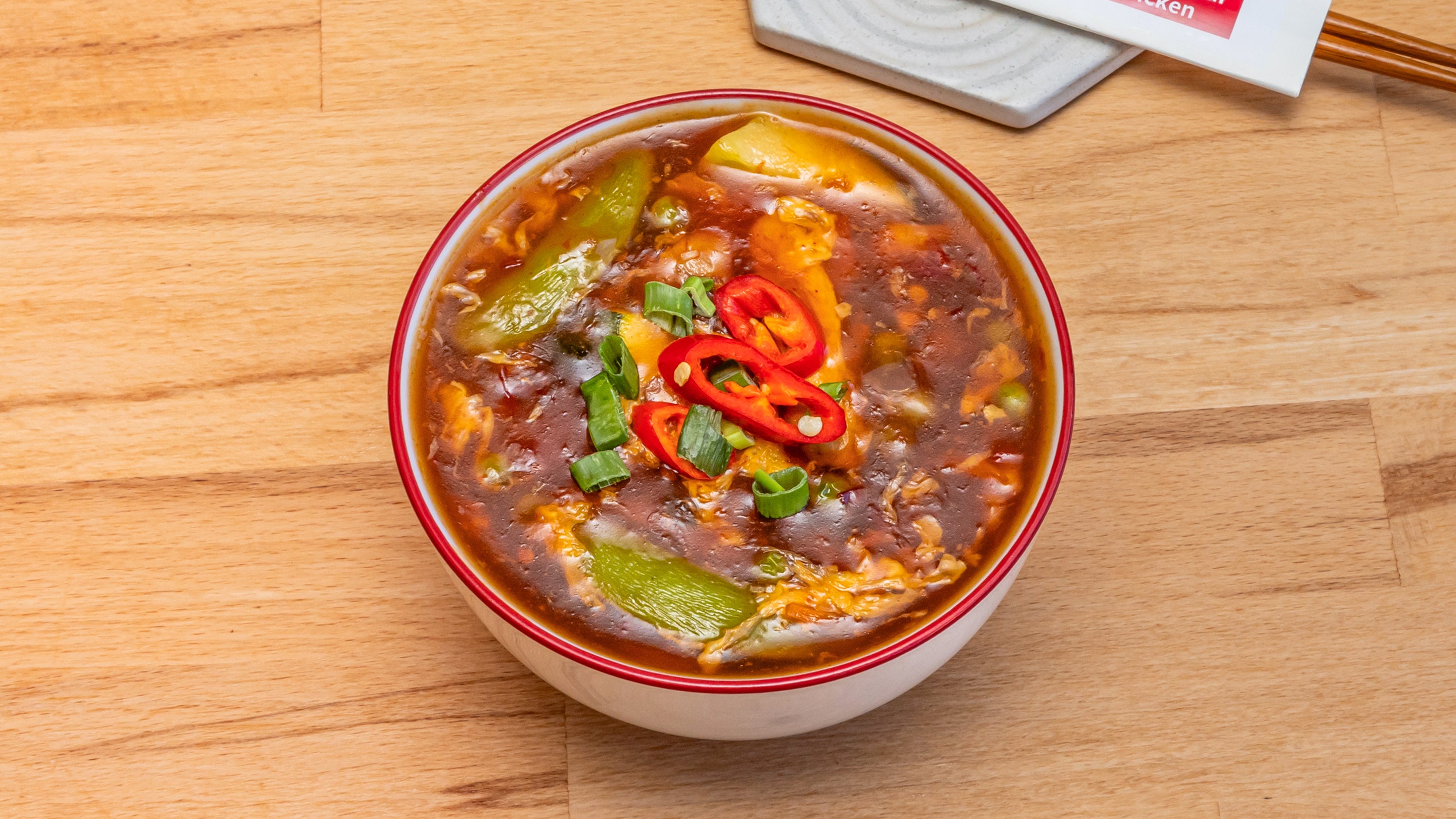 Spicy Hot & Sour Soup 四川酸辣汤