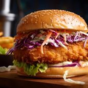 Crunchy Chicken Burger