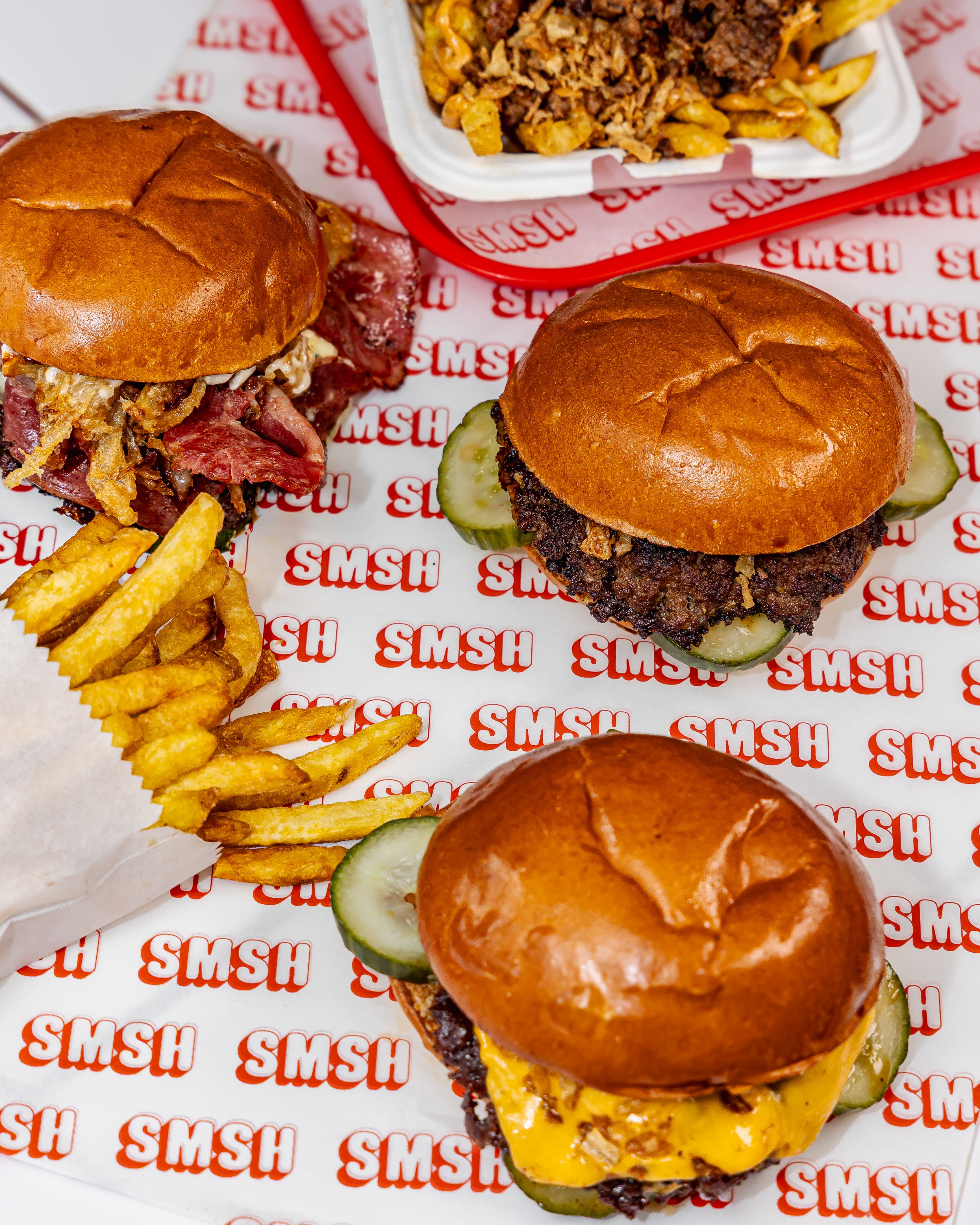 Smsh Bn - smash burgers, fries, shakes