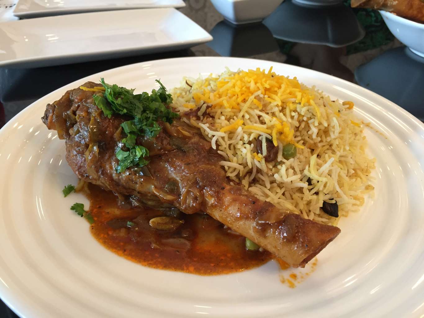 Lamb Shank Biryani