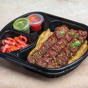 Mutton Seekh Kebab 3 pcs with 1 paratha