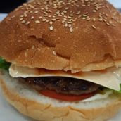 Beef Burger With Eggs